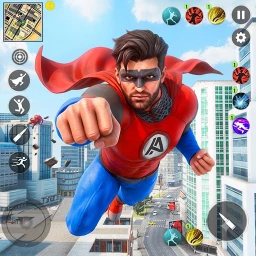 Ikon Spider Rope City Action Game