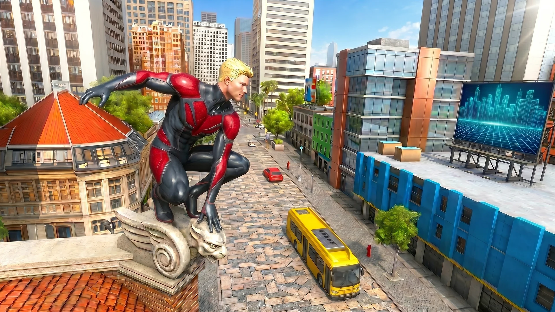 Spider Rope Hero Miami City screenshot
